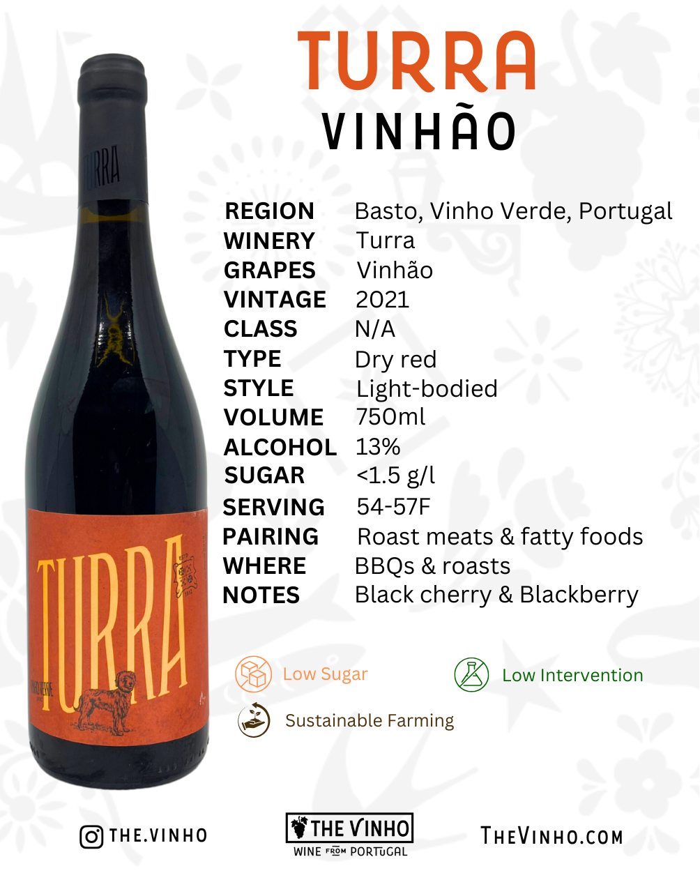 Turra Vinhão Red 2021 - The Vinho