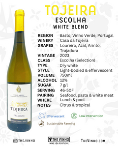 Casa da Tojeira 'Tojeira' Escolha White Blend 2023 - The Vinho