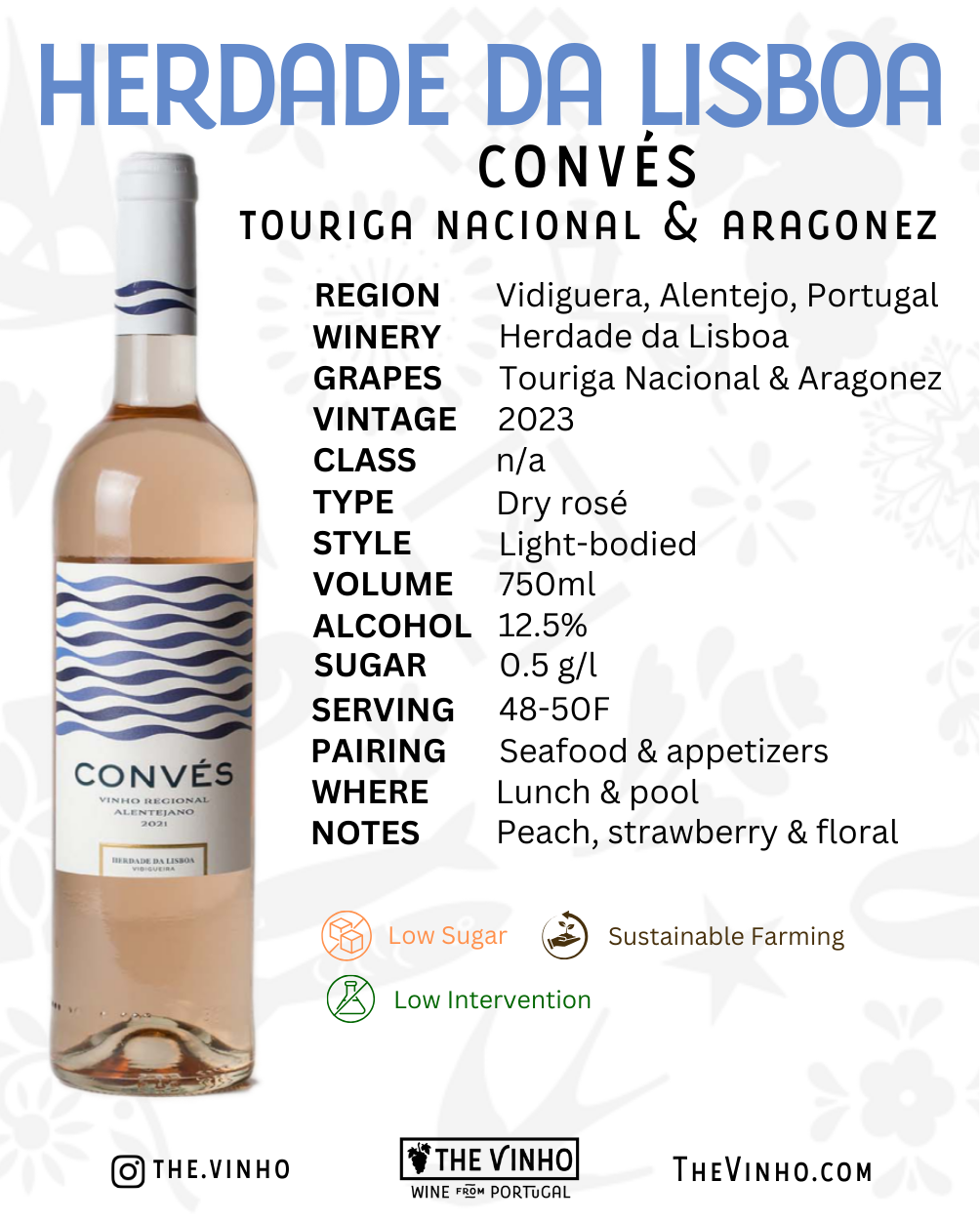 Herdade da Lisboa 'Convés' Rosé 2023 - The Vinho