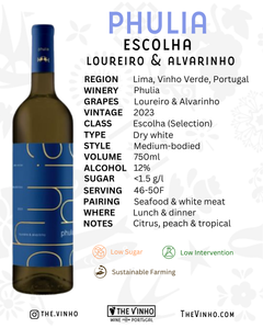 Phulia Loureiro & Alvarinho White 2023 - The Vinho
