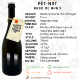 Turra Pét-Nat Rabo de Anho Rosé 2022 - The Vinho