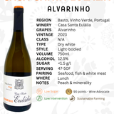 Casa Santa Eulália Alvarinho White 2023 - The Vinho