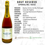 Casa da Tojeira 'Tojeira' Brut Sparkling Reserva Rosé Blend 2022 - The Vinho