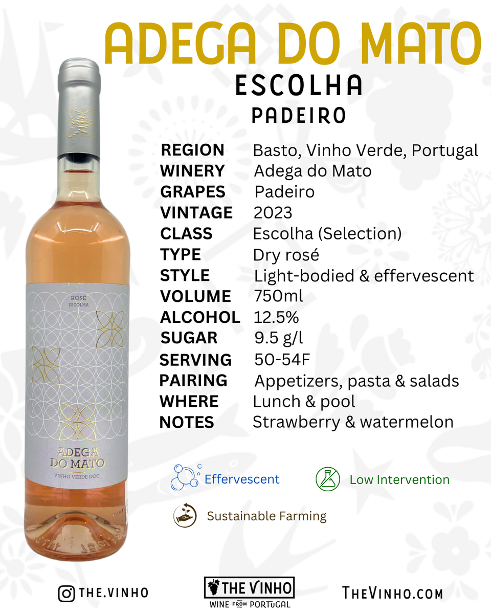 Adega do Mato Escolha Rosé Blend 2023 - The Vinho