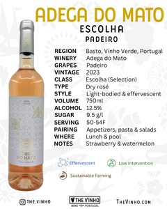 Adega do Mato Escolha Rosé Blend 2023 - The Vinho
