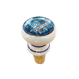 Azulejo Bottle Stopper - The Vinho