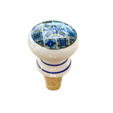 Azulejo Bottle Stopper - The Vinho