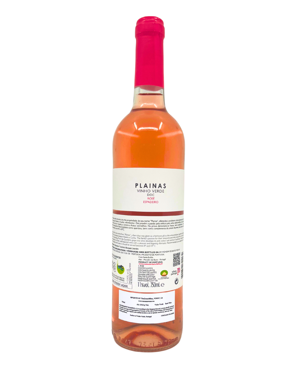 Casa Santa Eulália 'Plainas' Espadeiro Rosé 2023 - The Vinho