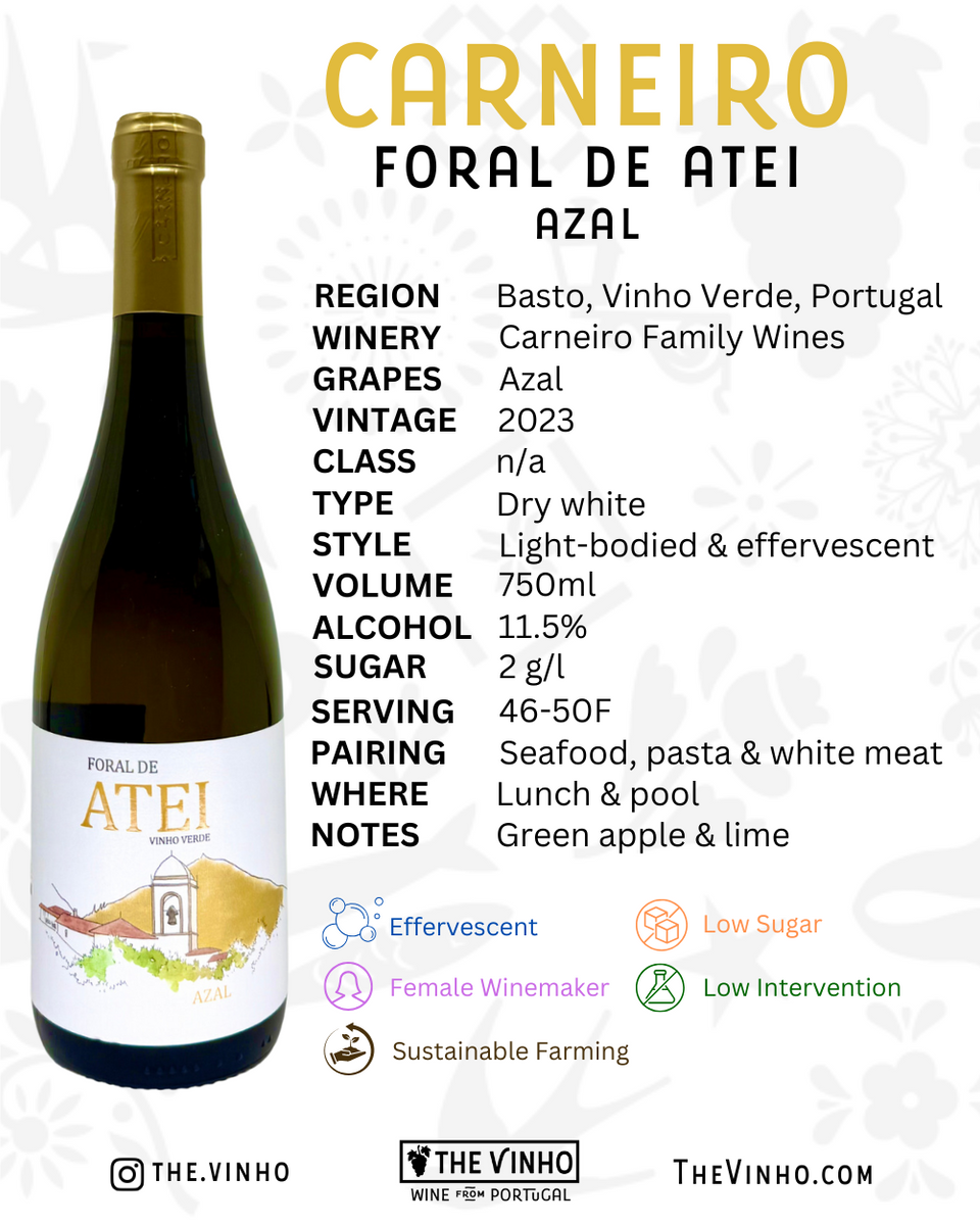 Carneiro 'Foral de Atei' Azal 2023 - The Vinho
