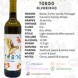 Carneiro 'Tordo' Alvarinho White 2023 - The Vinho