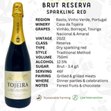 Casa da Tojeira 'Tojeira' Brut Sparkling Reserva Red Blend 2022 - The Vinho