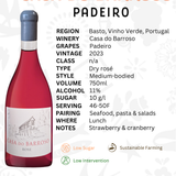Casa do Barroso Padeiro Rosé 2023 - The Vinho