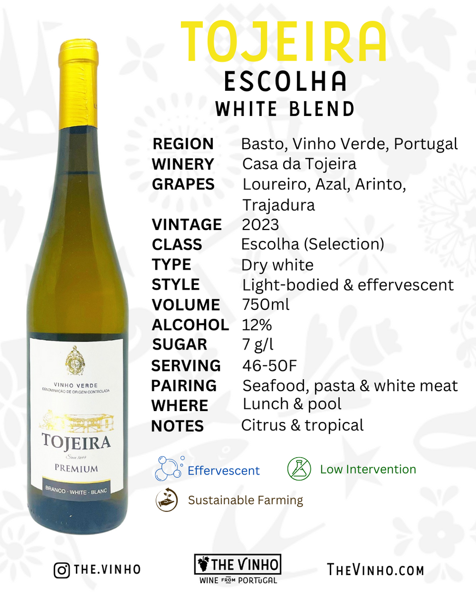 Casa da Tojeira 'Tojeira' Escolha White Blend 2023