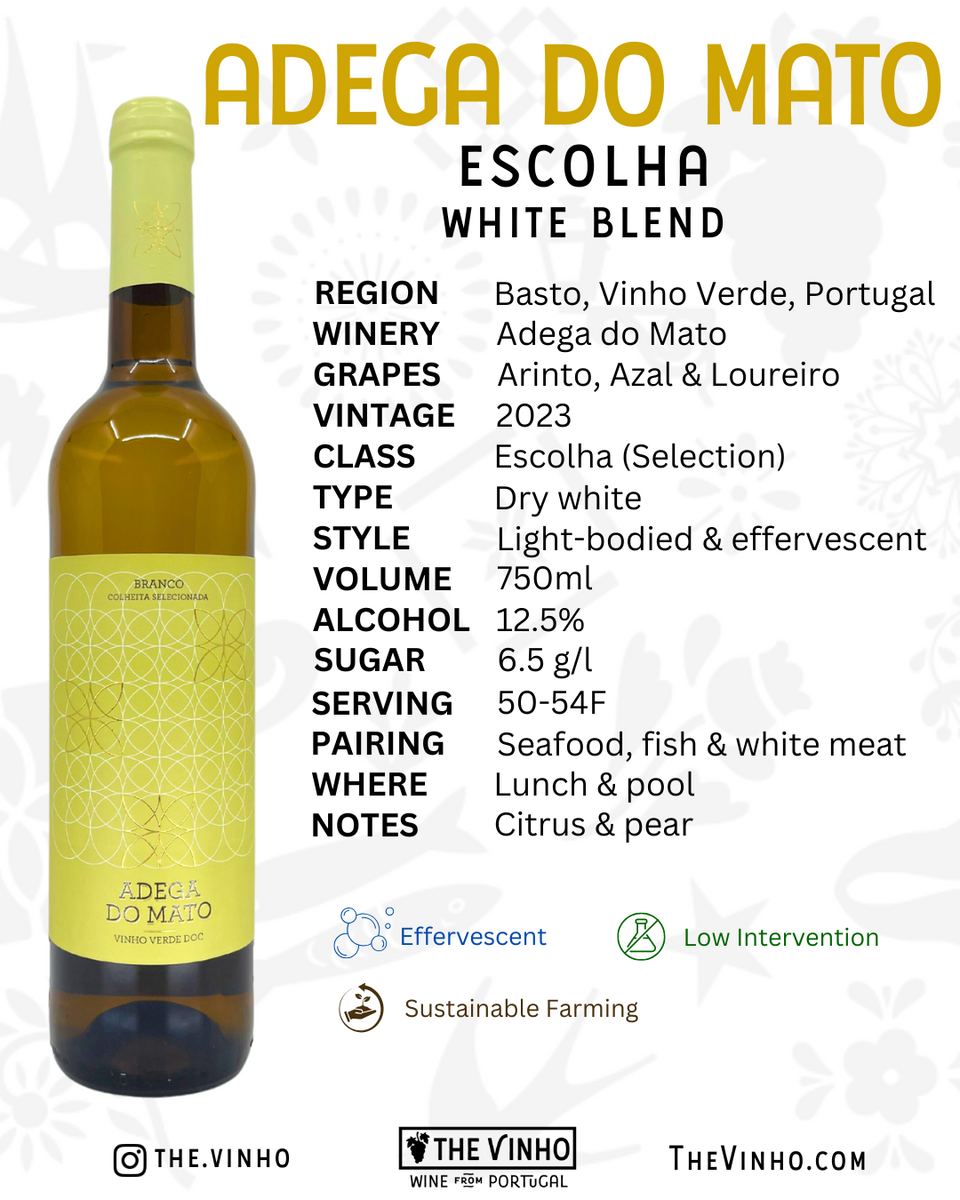 Adega do Mato Escolha White Blend 2023