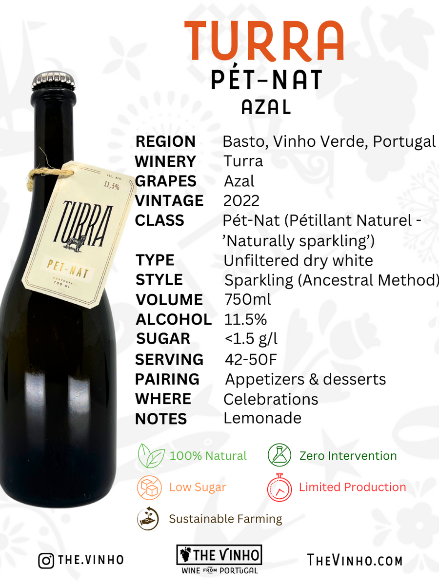 Turra Pét-Nat Azal White 2022 - The Vinho
