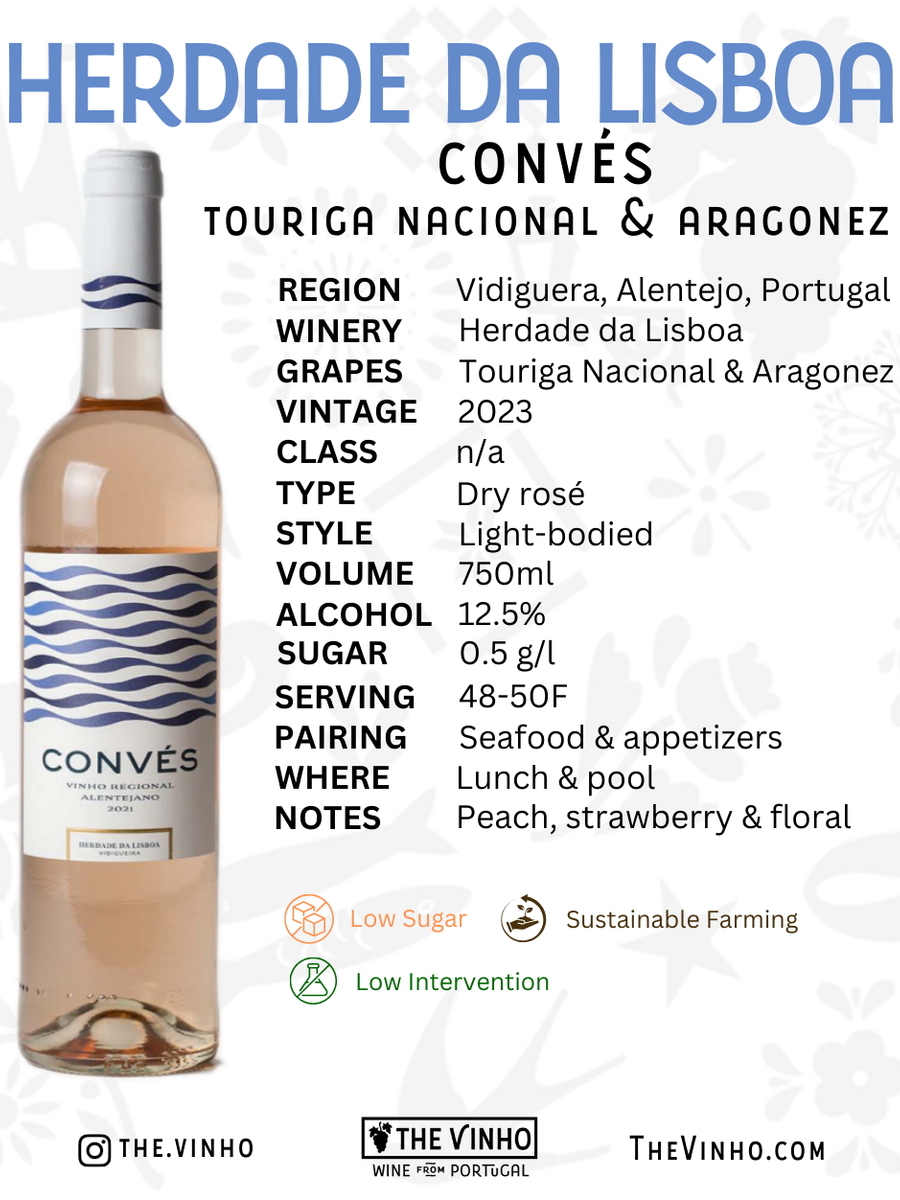 Herdade da Lisboa 'Convés' Rosé 2023 - The Vinho