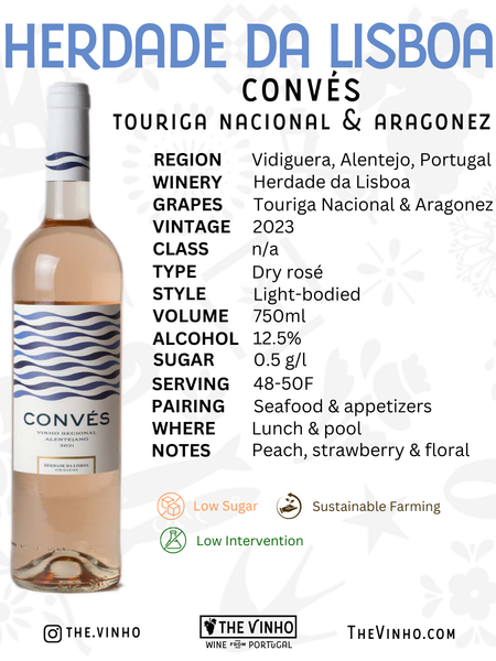 Herdade da Lisboa 'Convés' Rosé 2023 - The Vinho