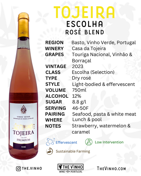 Casa da Tojeira 'Tojeira' Escolha Rosé 2023