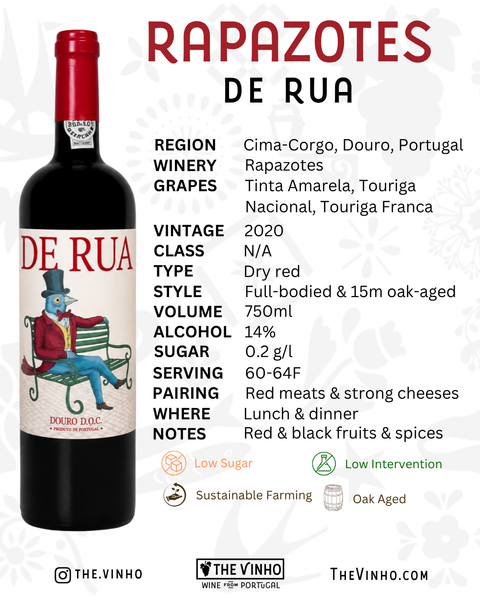 Rapazotes 'De Rua' Red Blend 2019