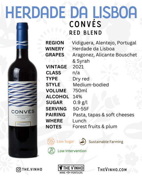 Herdade da Lisboa 'Convés' Red Blend 2021