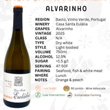 Casa Santa Eulália Alvarinho White 2025 - The Vinho