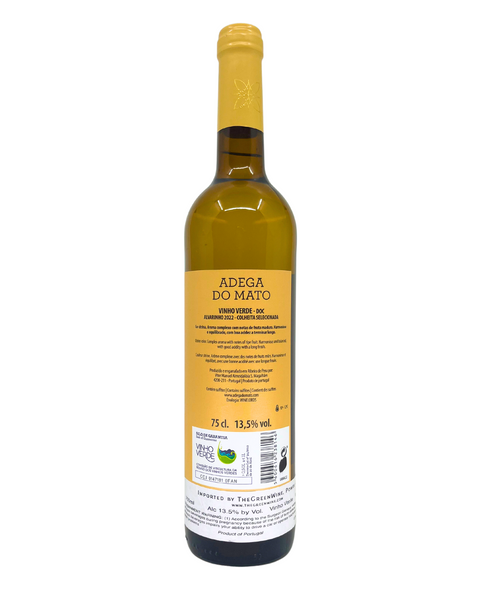 Adega do Mato Colheita Selecionada Alvarinho White 2022 - The Green Wine