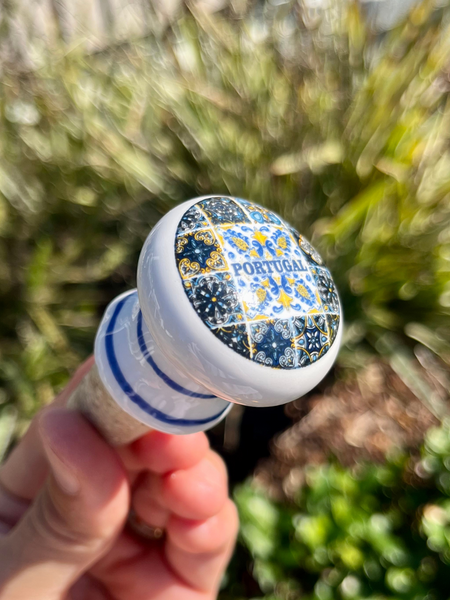 Azulejo Bottle Stopper - The Vinho