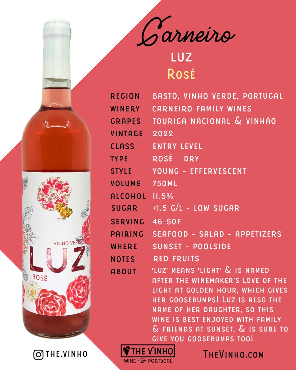 Carneiro 'Luz' Rosé Blend 2022 - The Vinho
