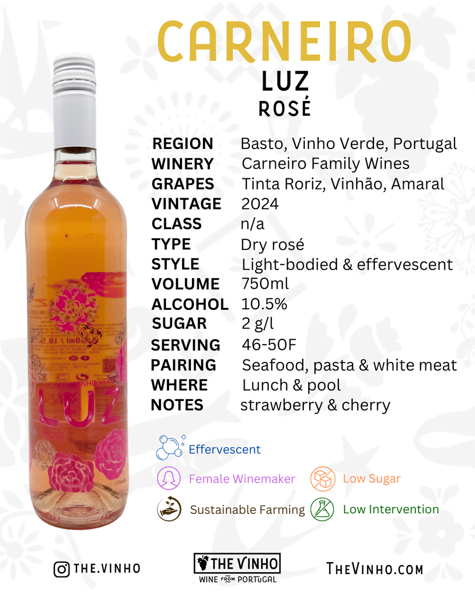 Carneiro 'Luz' Rosé Blend 2024 - The Vinho