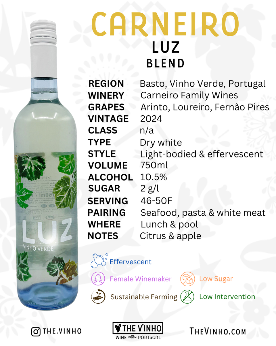 Carneiro 'Luz' Blend White 2024 - The Vinho