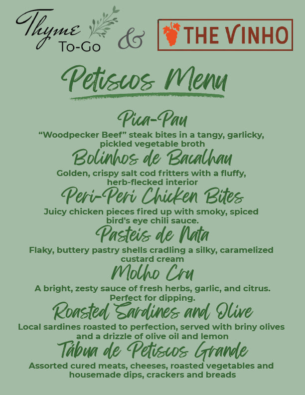 Portuguese Petiscos - Appetizers for Your Wine Tasting - The Vinho