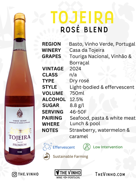 Casa da Tojeira 'Tojeira' Rosé 2024 - The Vinho