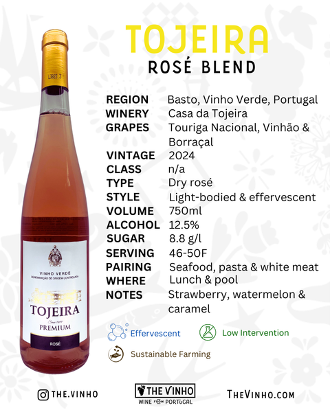Casa da Tojeira 'Tojeira' Rosé 2024 - The Vinho