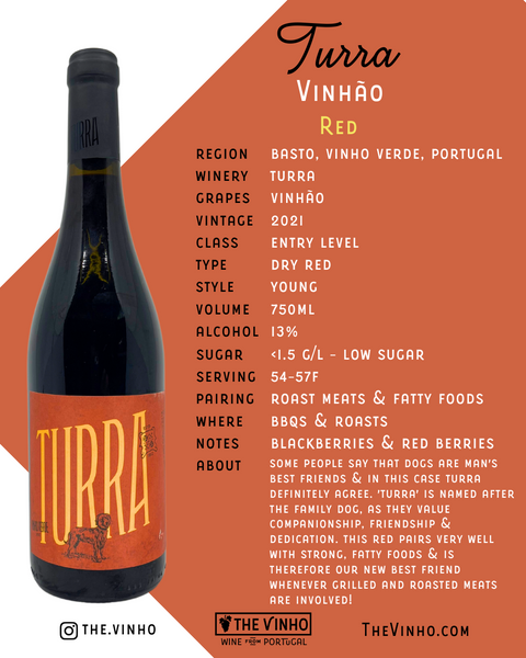 Turra Vinhão Red 2020 - The Green Wine