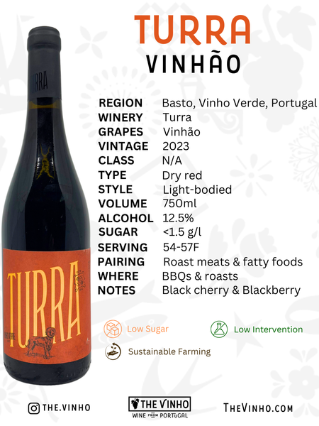 Turra Vinhão Red 2023 - The Vinho