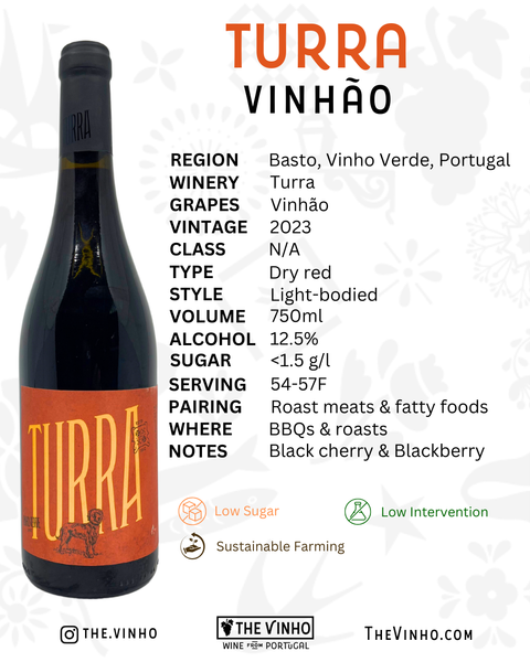 Turra Vinhão Red 2023 - The Vinho