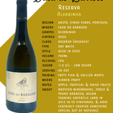 Casa do Barroso Alvarinho Reserve White 2022 - The Green Wine