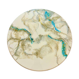 18 Inch Marbled Lazy Susan Turntable - The Green Wine